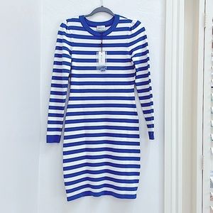 MILLY “Gathered Sleeve Fitted Dress” size Medium. NWT